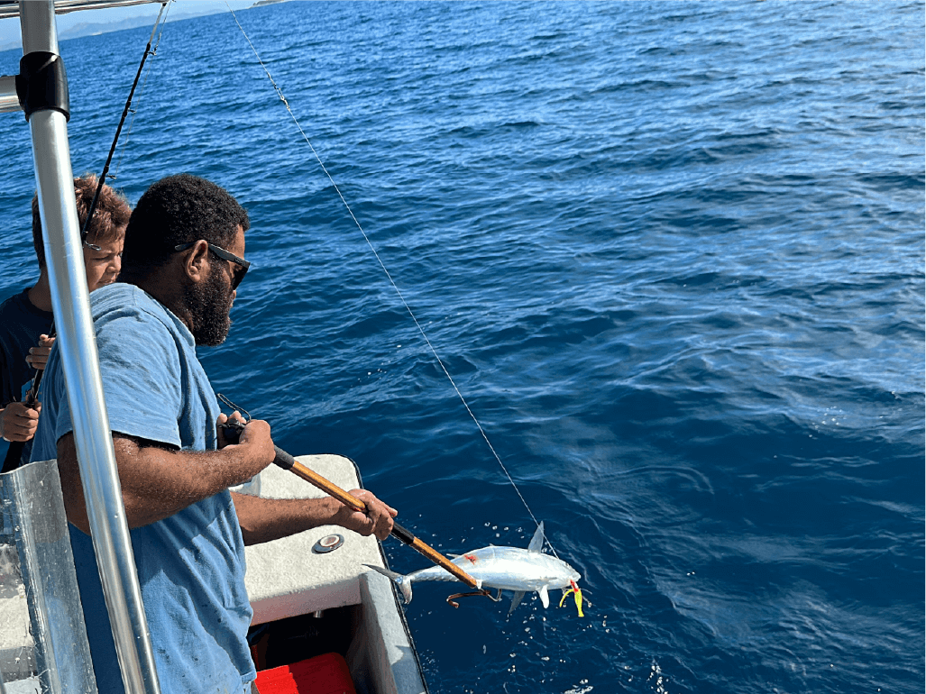 Local Reefs Snorkelling & Fishing Tour via Vuda Water Taxi
