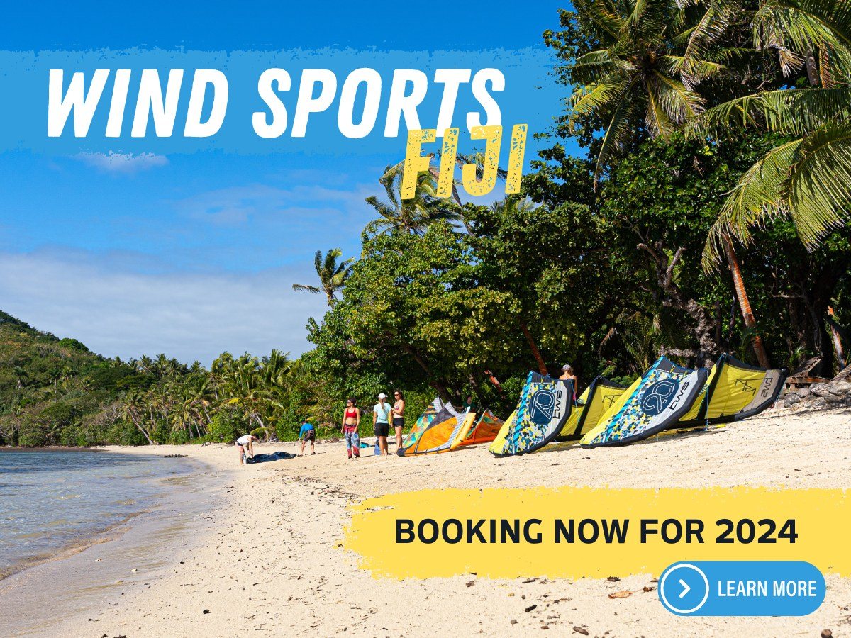 Learn to Kitesurf at Nananu-i-Ra — April to November Season