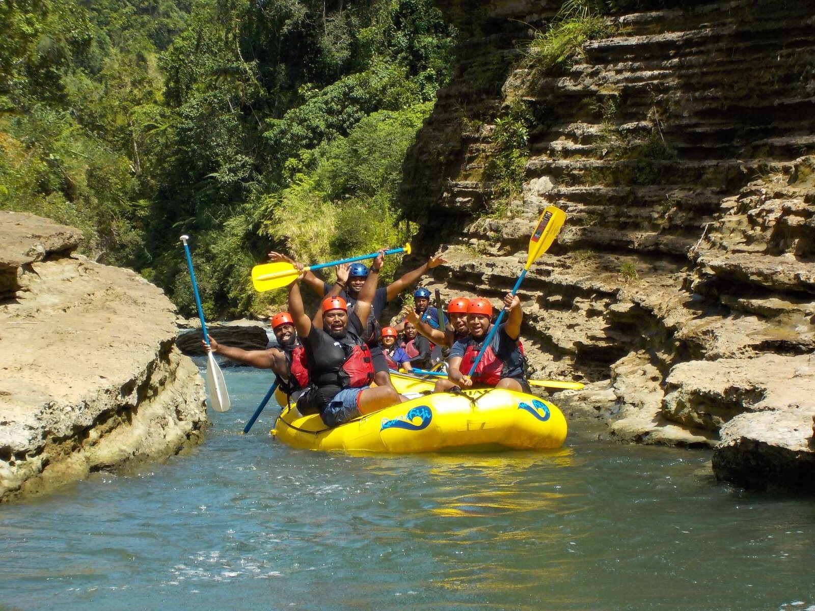 Upper Navua River Rafting with Rivers Fiji — Full Day