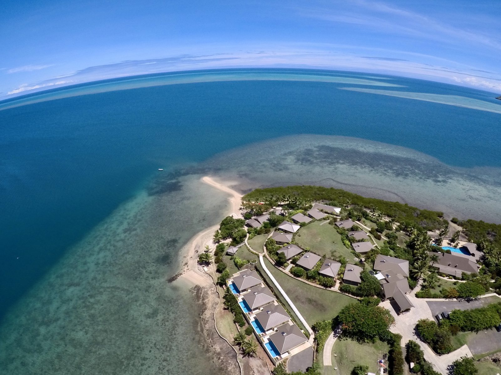 Fiji beachfront at Volivoli, Rakiraki